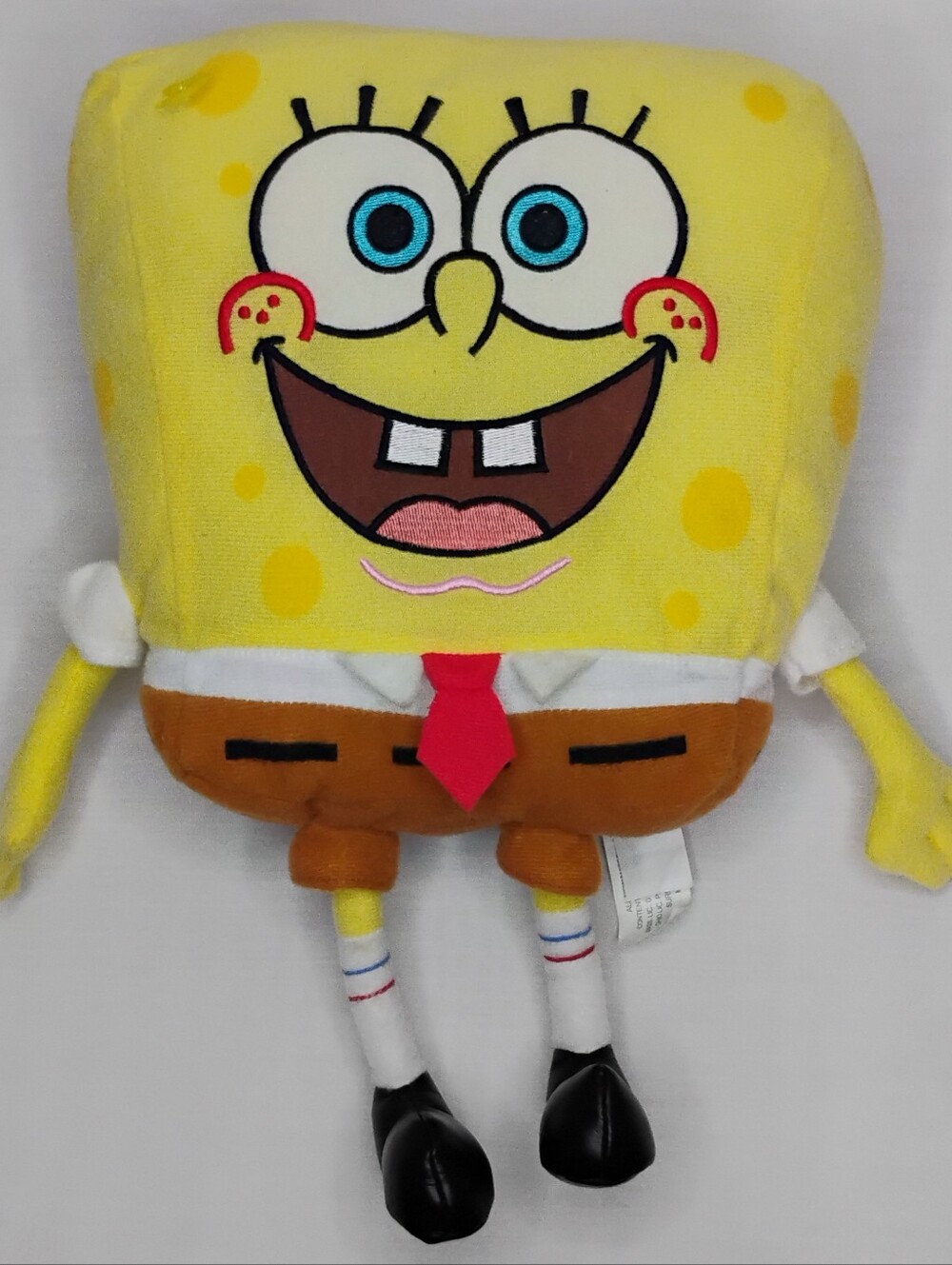 Vintage 2002 Nanco SpongeBob SquarePants 12" Plush Collectible Retro Nickelodeon